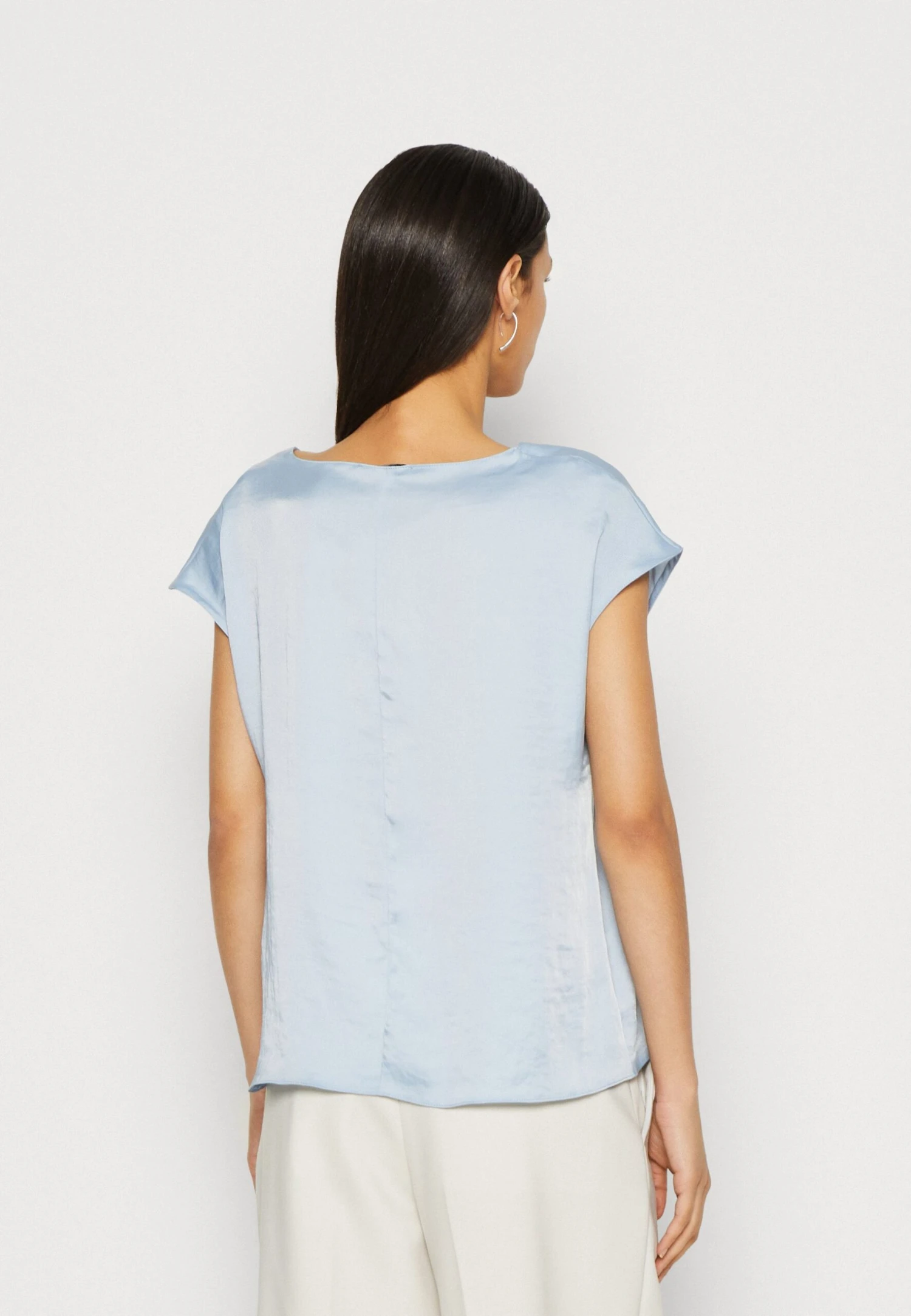 Anna Field Basic T-Shirt - Light Blue 3 Anna Field Basic T-Shirt - Light Blue - Image 3