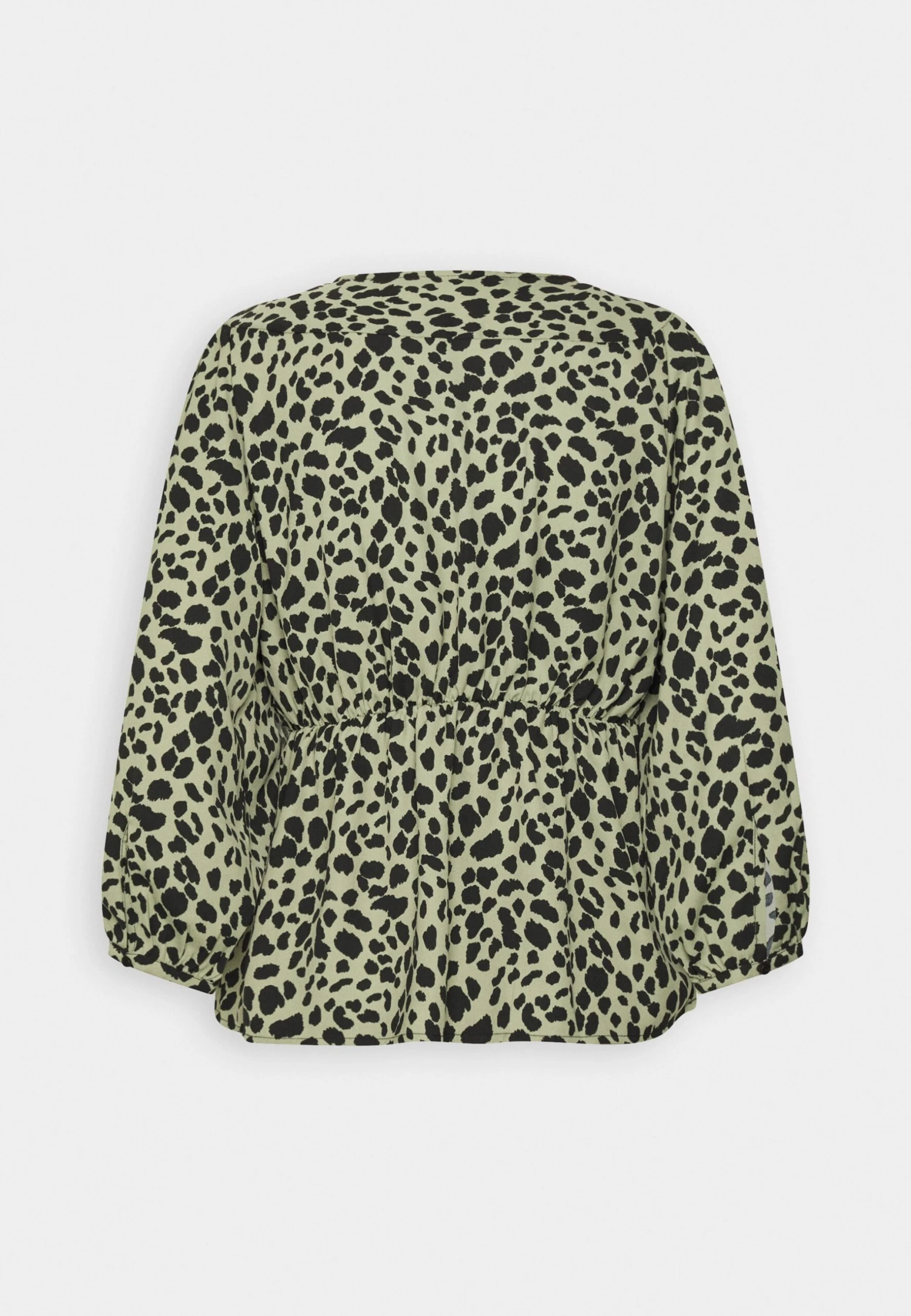 ONLY Onlmasumi Wrap - Blouse - Agave Green/Black 6 ONLY Onlmasumi Wrap - Blouse - Agave Green/Black - Image 6