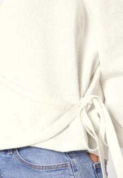 Pieces Petite Pctrista Wrap - Cardigan - Cloud Dancer -Esprid Shop 09cbb07eef034eacbe5807ebfddde7dd scaled