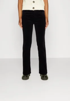 Marc O'Polo DENIM Pants Straight Leg Turn Up - Trousers - Black