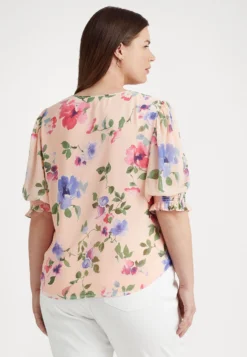 Lisarto Short Sleeve Blouse - Blouse - Pink -Esprid Shop 14f52800405a4e1a9680d7092d8fc9f8 scaled