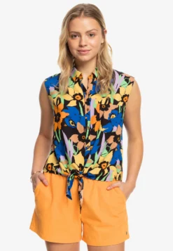 Roxy Tropical View Ärmelloses - Button-Down Blouse