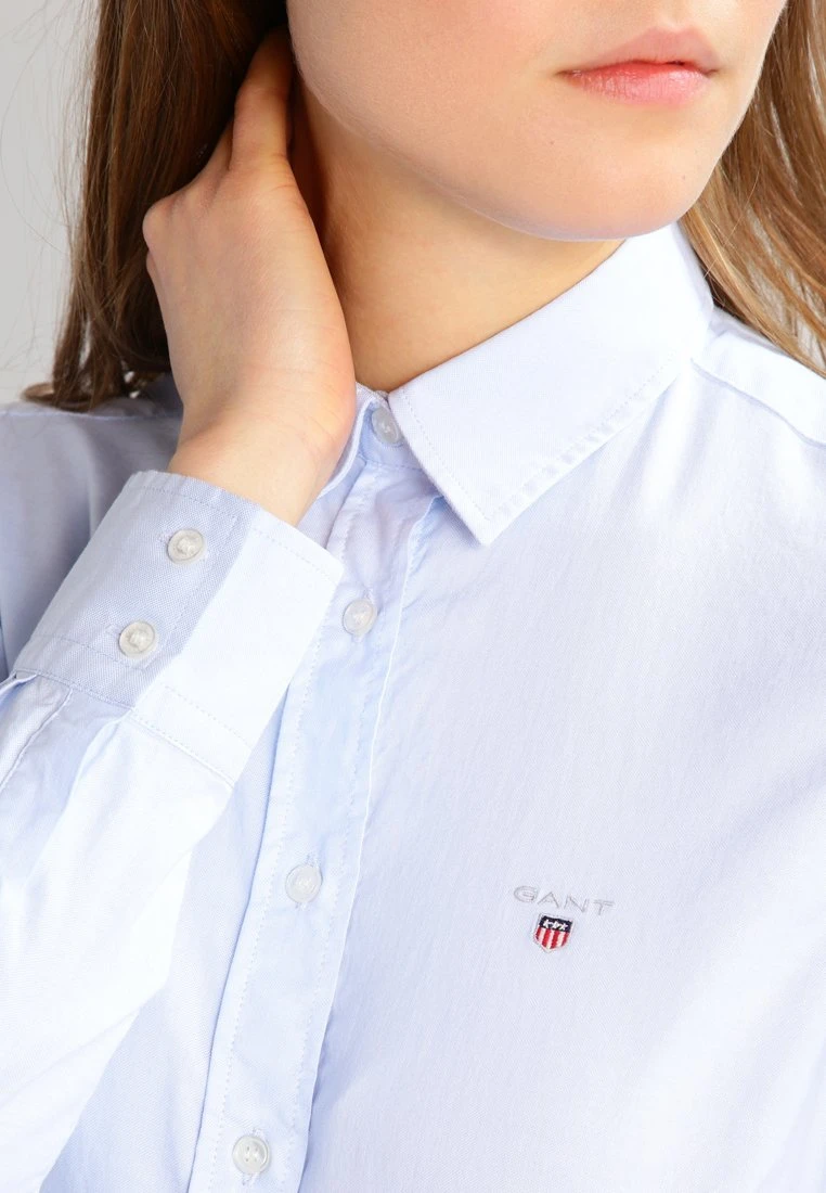 Gant Button-Down Blouse - Light Blue 4 Gant Button-Down Blouse - Light Blue - Image 4