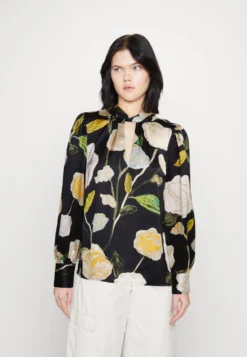 Vero Moda Vmrenee Noa Tie - Blouse - Black/Renee