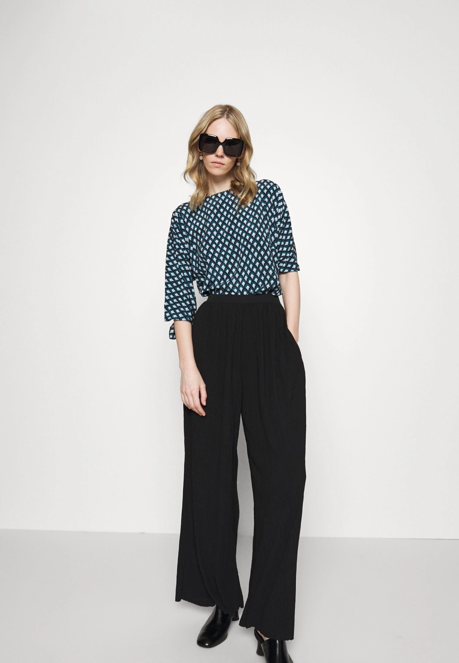 Max Mara Leisure Alfonsa - Trousers - Nero 4 Max Mara Leisure Alfonsa - Trousers - Nero - Image 4