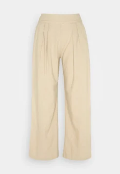 Abercrombie & Fitch Pleated Ultra Wide Leg - Trousers - Cobblestone -Esprid Shop 24eb0e47f04048ea9c951a3ae3ee8589 scaled