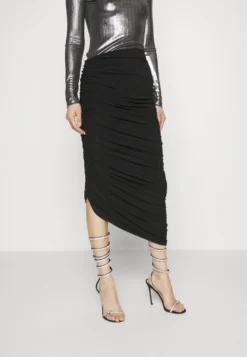 Norma Kamali Diana Long Skirt - Pencil Skirt - Black -Esprid Shop 272c5e900eb149ae8885085c0524f943 scaled