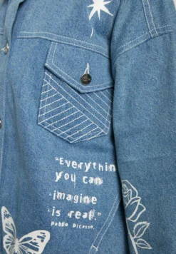 Tattoo Print - Denim Jacket -Esprid Shop 2963f56b982f4a8ca452b9ad0913086b