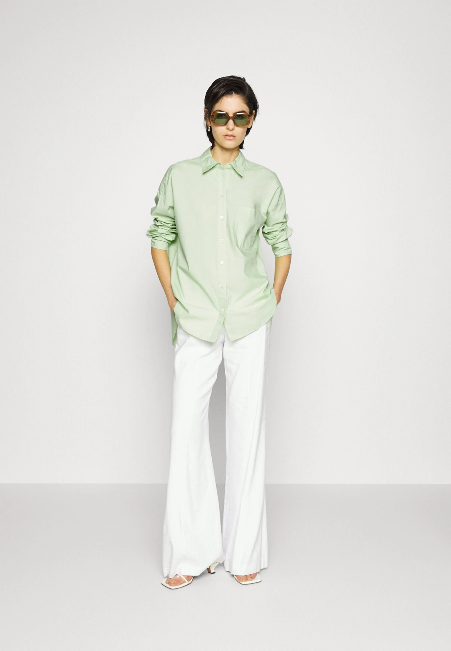 DRYKORN Aake - Button-Down Blouse - Yellow 2 DRYKORN Aake - Button-Down Blouse - Yellow - Image 2