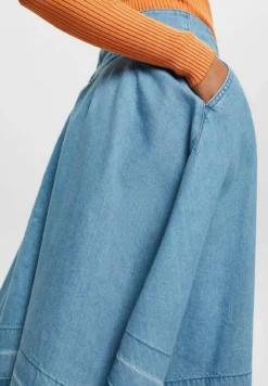 ESPRIT Asymmetrischer - A-Line Skirt - Blue Light Washed -Esprid Shop 2ff7368999164daead8daa9d2c8fea62