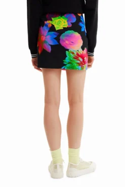 Desigual Fal Tulip - Mini Skirt - Black -Esprid Shop 365c539ce23947f194841fbee84f2afb scaled