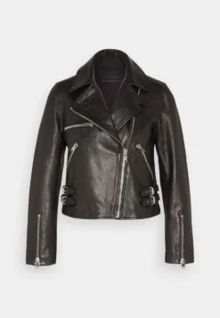 AllSaints Benyon Biker - Leather Jacket - Black -Esprid Shop 38d5adc823434719ac8ac1fff3437bb8 scaled