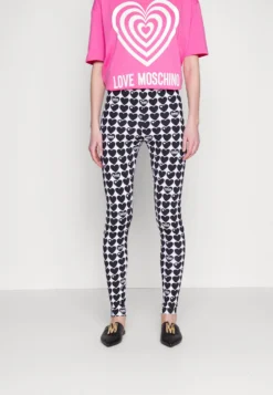 LOVE MOSCHINO Leggings - Trousers - White