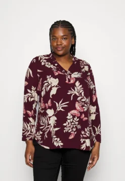 Vero Moda Curve Vmceasy - Blouse - Winetasting/Lily