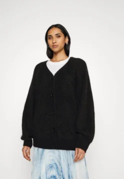 By Malene Birger Essentials Cinnum - Cardigan - Black