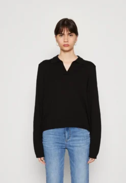 Object Objthess V Neck - Jumper - Black