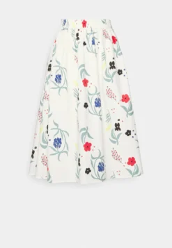Marimekko Garrel Herbaario Skirt - A-Line Skirt - White/Green/Blue/Red -Esprid Shop 4788cbf9021346b3a74398cc6ccf6479 scaled