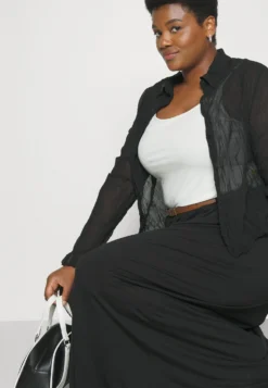 Vero Moda Curve Vmlinn Belt Ankle Skirt - Maxi Skirt - Black -Esprid Shop 4ae15120cca247369748351b31a87aac scaled