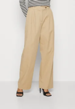 Gant Relaxed - Trousers - Dark Khaki