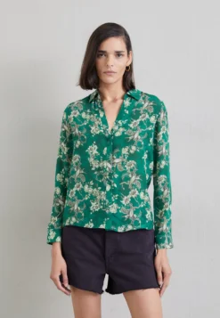 Alice + Olivia Button-Down Blouse - Central Park