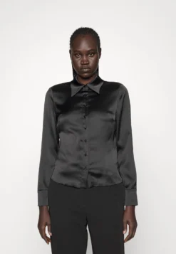 Alice + Olivia Willa - Button-Down Blouse - Black