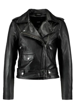 Objnandita Leather Jacket - Leather Jacket - Black -Esprid Shop 4f90ba7e42694f5d8c444c5a7d4dc97e scaled