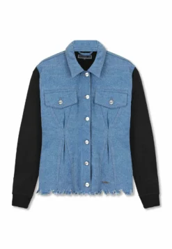 With Tapered - Denim Jacket - Mid Blue Wash -Esprid Shop 4fcfcae62f884b5384493eef71b6f43b