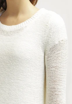 ONLY Onlgeena Xo Ls Noos - Jumper - Cloud Dancer -Esprid Shop 512b16cd453a4f279f298907b5aebff0