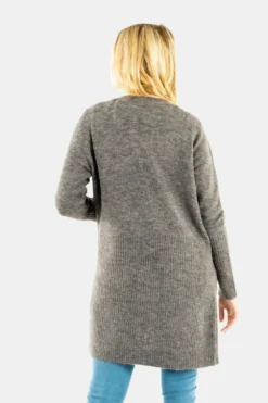 ICHI Kamara - Cardigan - Grey -Esprid Shop 5151268e430f49c9b2d2fdbb173bf8d7