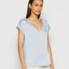 Anna Field Basic T-Shirt - Light Blue