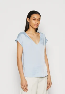 Anna Field Basic T-Shirt - Light Blue