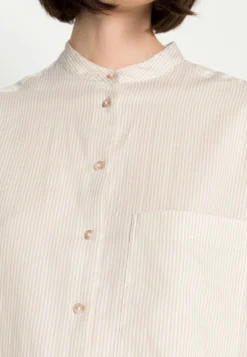 Marc O'Polo Blouse Long Sleeve Stand Up Collar Long Shape Button Down - Blouse - Multi -Esprid Shop 5d36a526a12c43b78f66f3aff3aaf4ed scaled