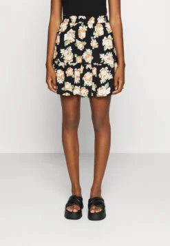 Vila Vieve Hw Su Ka - A-Line Skirt - Black