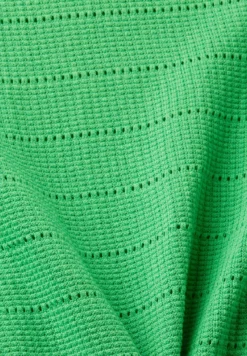 Edc By Esprit In Pointelle-Optik - Jumper - Green -Esprid Shop 69eeb56e3c1f4313a7435e0039bedc52