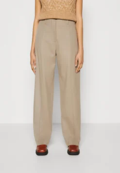 Calvin Klein Tailored Straight Pant - Trousers - Cinder