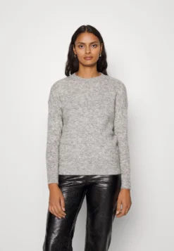 MOSS COPENHAGEN Femme - Jumper - Mottled Dark Grey