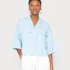 Selected Femme Slfkiki- Blouse - Blue Bell