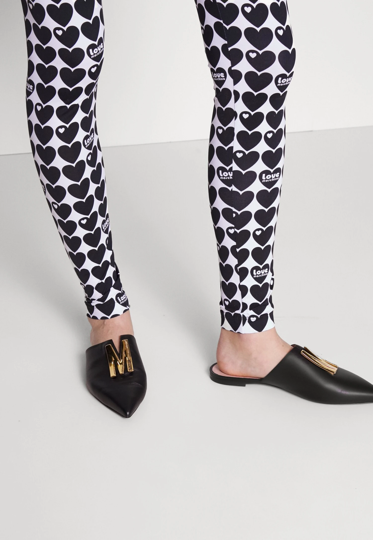 LOVE MOSCHINO Leggings - Trousers - White 5 LOVE MOSCHINO Leggings - Trousers - White - Image 5