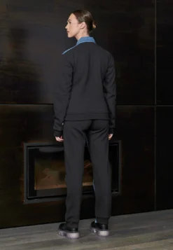 With Tapered - Denim Jacket - Mid Blue Wash -Esprid Shop 76ba09d6b85545e588e3ba312153c505