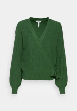 Object Objmalena Wrap Cardigan - Jumper - Artichoke Green Melange -Esprid Shop 7a71aba788064da98cbc6b85d1031441 scaled