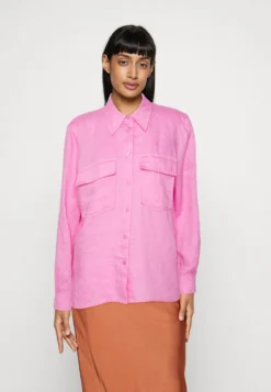 Twist & Tango Claudia - Button-Down Blouse - Azalea Pink