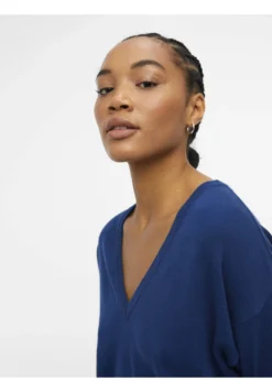 Object Objthess O Neck Noos - Jumper - Estate Bluedetail Melange -Esprid Shop 825e05c8a5f747bb91611d6822dd96d2 scaled