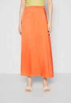 Selected Femme Slffranziska Ankle Skirt - Maxi Skirt - Emberglow