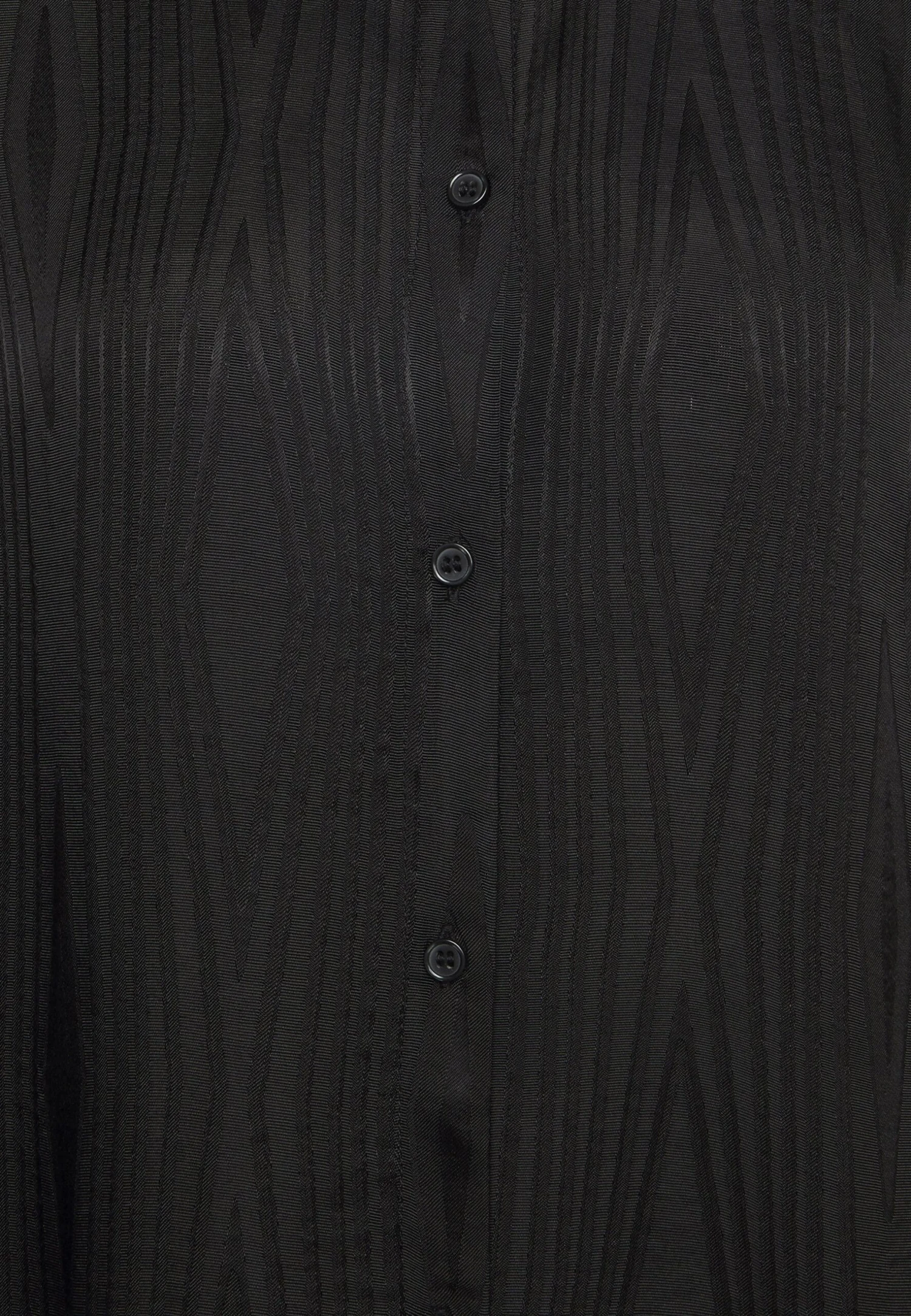 Monki Button-Down Blouse - Black 5 Monki Button-Down Blouse - Black - Image 5