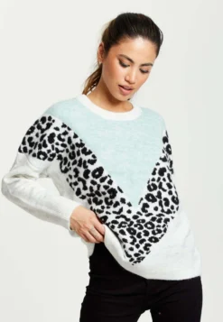 Liquorish Animal Layered - Jumper - White -Esprid Shop 8a664c99d5ff458ea8a09cc6e1d1603d scaled