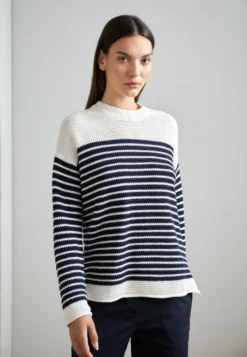 ESPRIT Sus Stich - Jumper - Off-White/Blue