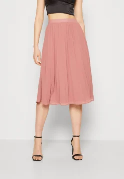 Vila Vifrederikke Plisse Skirt - Pleated Skirt - Old Rose