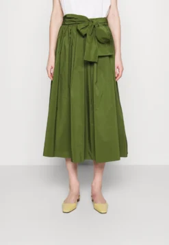 Zarda - A-Line Skirt - Verde