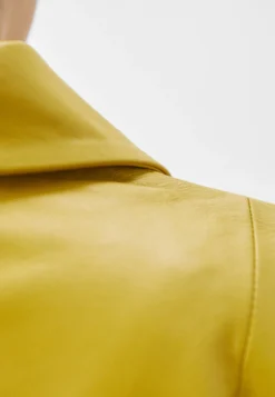 Cropped - Leather Jacket - Light Yellow -Esprid Shop 984bfd1d1d0c449caa6981ecabadbe33 scaled