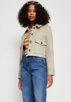 Vero Moda Vmvibe- Summer Jacket - Silver Mink Melange -Esprid Shop 9de7d0490e6540c5a97e1c625e4b90a6 scaled